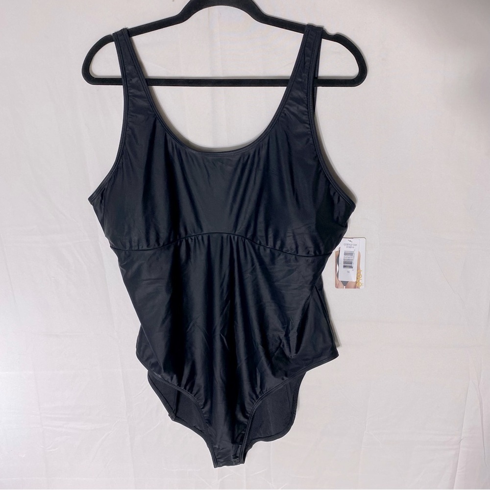 Lole Black One Piece Bathing Suit Swimsuit 16 NWT